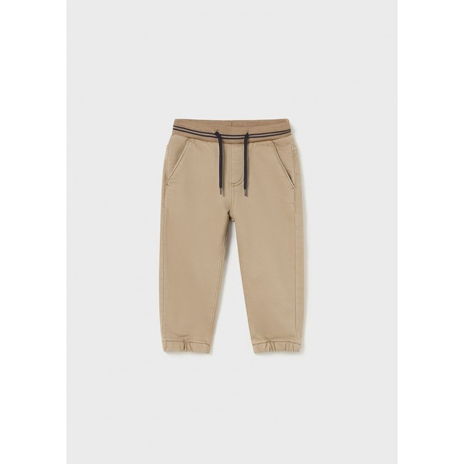Mayoral Παντελονι jogger καπαρτ απαλο 14-02536-059 μπεζ Mayoral Παντελονι jogger καπαρτ απαλο 14-02536-059 μπεζ