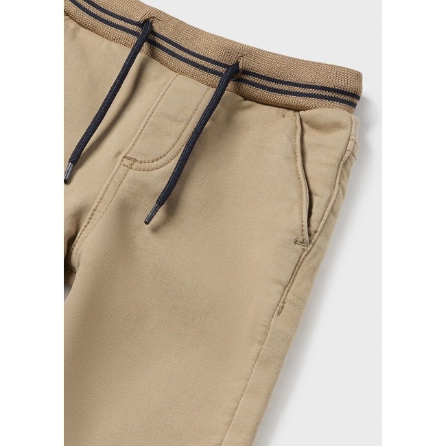 Mayoral Παντελονι jogger καπαρτ απαλο 14-02536-059 μπεζ Mayoral Παντελονι jogger καπαρτ απαλο 14-02536-059 μπεζ