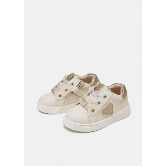 Mayoral Sneaker καρδια 24-41523-079 εκρου