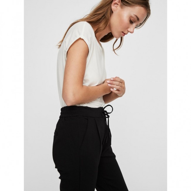 Vero moda VMEVA MW LOOSE STRING PANT GA NOOS 10197909 black