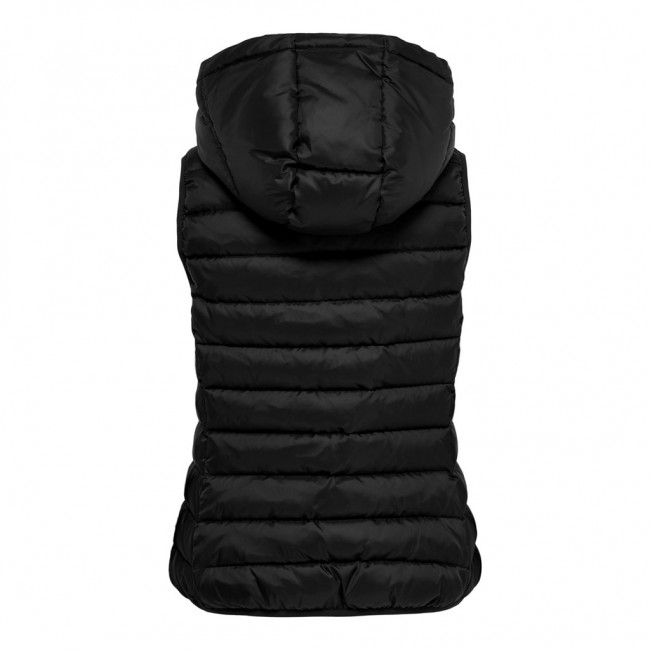Only ONLNEWTAHOE HOOD WAISTCOAT OTW NOOS 15205760 black