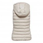 Only ONLNEWTAHOE HOOD WAISTCOAT OTW NOOS 15205760 pumice stone
