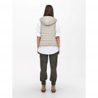Only ONLNEWTAHOE HOOD WAISTCOAT OTW NOOS 15205760 pumice stone