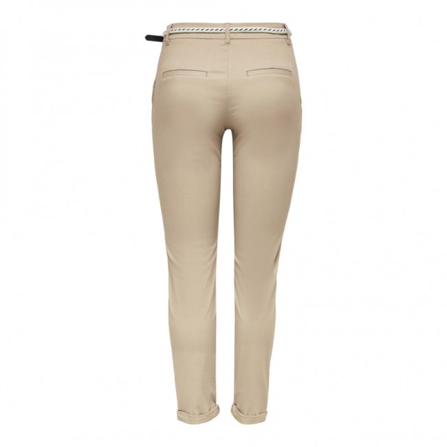 Only ONLBIANA MW COTTON BELT CHINO PNT NOOS 15218519 humus Only ONLBIANA MW COTTON BELT CHINO PNT NOOS 15218519 humus