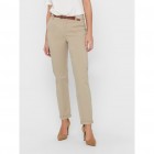 Only ONLBIANA MW COTTON BELT CHINO PNT NOOS 15218519 humus Only ONLBIANA MW COTTON BELT CHINO PNT NOOS 15218519 humus