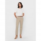 Only ONLBIANA MW COTTON BELT CHINO PNT NOOS 15218519 humus Only ONLBIANA MW COTTON BELT CHINO PNT NOOS 15218519 humus