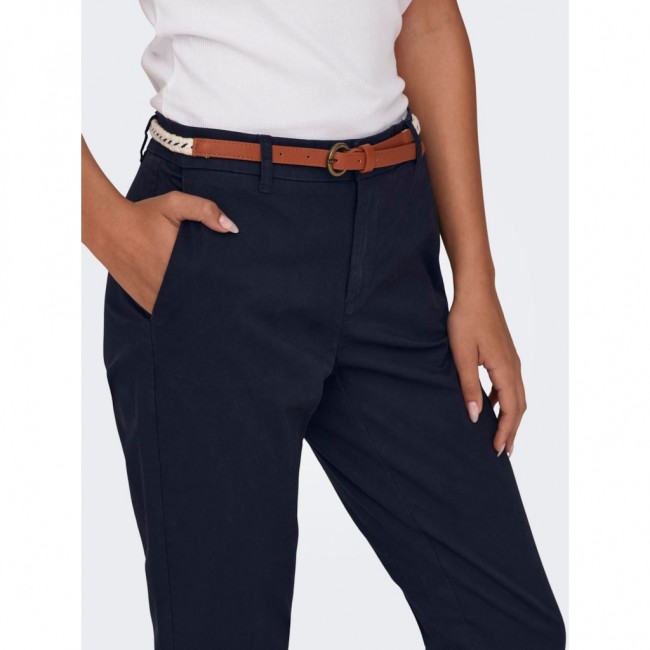Only ONLBIANA MW COTTON BELT CHINO PNT NOOS 15218519 night sky