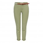 Only ONLBIANA MW COTTON BELT CHINO PNT NOOS 15218519 aloe Only ONLBIANA MW COTTON BELT CHINO PNT NOOS 15218519 aloe