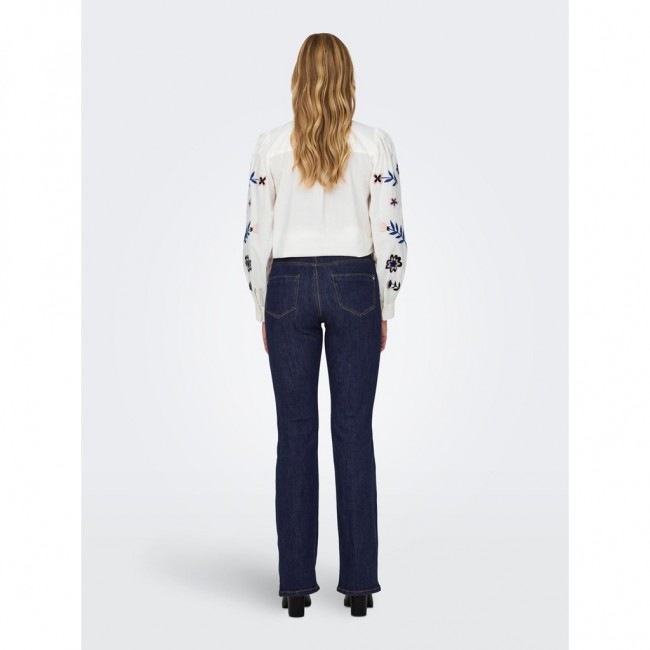Only ONLWAUW HW FLARED RINSE DNM GUA030 NOOS 15230472 dark blue denim