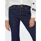 Only ONLWAUW HW FLARED RINSE DNM GUA030 NOOS 15230472 dark blue denim