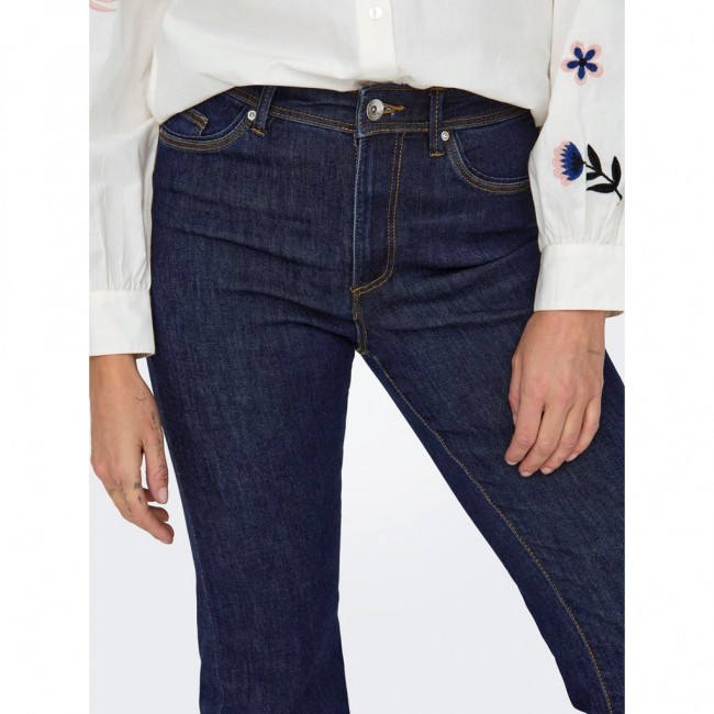 Only ONLWAUW HW FLARED RINSE DNM GUA030 NOOS 15230472 dark blue denim