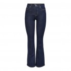 Only ONLWAUW HW FLARED RINSE DNM GUA030 NOOS 15230472 dark blue denim