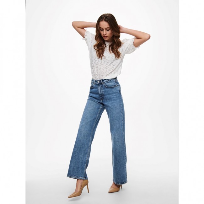 Only ONLJUICY HW WIDE LEG REA365 NOOS 15234743 medium blue denim Only ONLJUICY HW WIDE LEG REA365 NOOS 15234743 medium blue denim