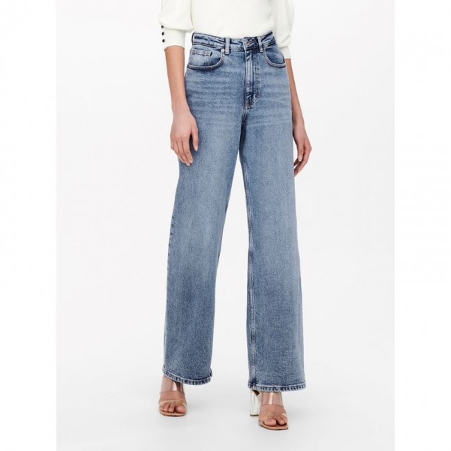 Only ONLJUICY HW WIDE LEG REA365 NOOS 15234743 medium blue denim Only ONLJUICY HW WIDE LEG REA365 NOOS 15234743 medium blue denim