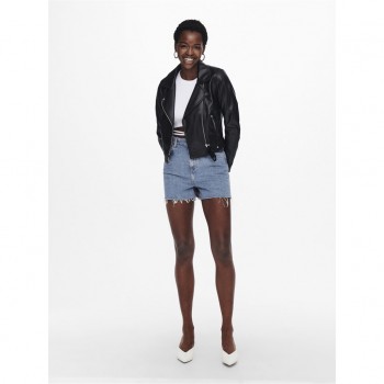 Only ONLBEST FAUX LEATHER BIKER OTW 15238135 black