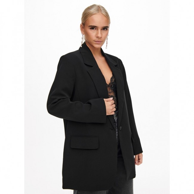 Only ONLLANA-BERRY L/S OVS BLAZER TLR NOOS 15245698 black