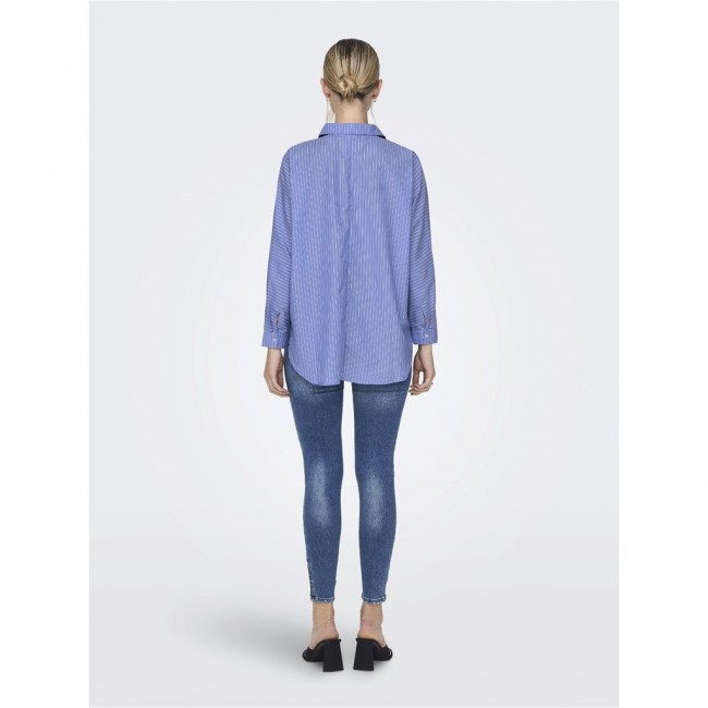 Only ONLNEW GRACE LS SHIRT NOOS WVN 15250836 moonlight blue
