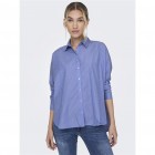 Only ONLNEW GRACE LS SHIRT NOOS WVN 15250836 moonlight blue