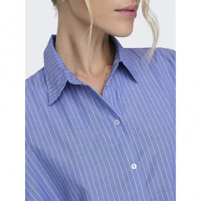 Only ONLNEW GRACE LS SHIRT NOOS WVN 15250836 moonlight blue