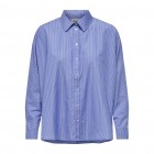 Only ONLNEW GRACE LS SHIRT NOOS WVN 15250836 moonlight blue
