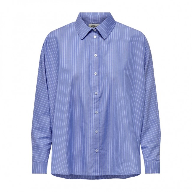 Only ONLNEW GRACE LS SHIRT NOOS WVN 15250836 moonlight blue