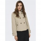 Only ONLAPRIL SHORT TRENCHCOAT OTW NOOS 15274982 oxford tan