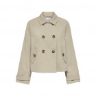 Only ONLAPRIL SHORT TRENCHCOAT OTW NOOS 15274982 oxford tan