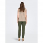 Only ONLCARO S/L LOOSE LINEN BL VEST CC TLR 15278794 oxford tan