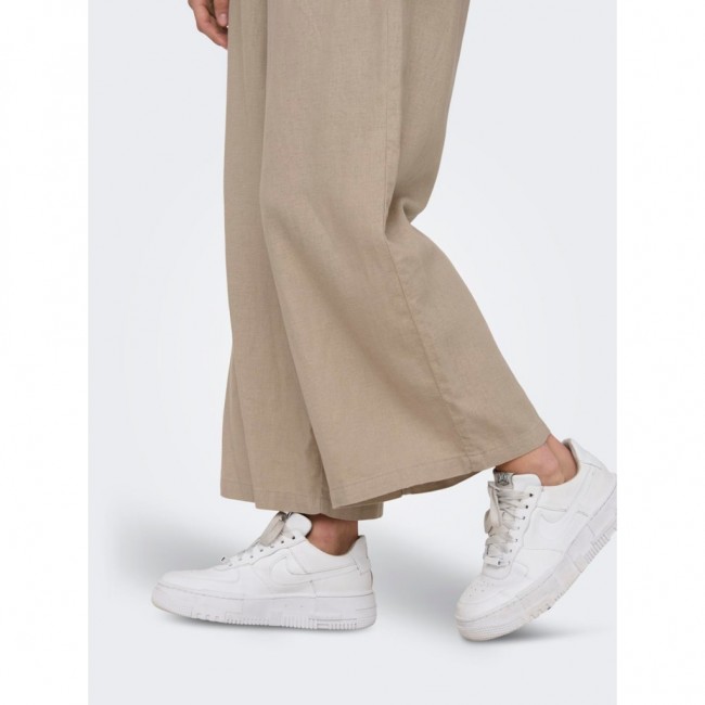 Only ONLSOLVI-CARO HW LINEN CULOTTE CC PNT 15310905 oxford tan