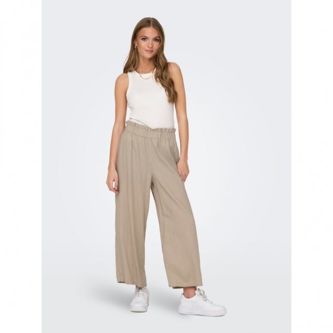 Only ONLSOLVI-CARO HW LINEN CULOTTE CC PNT 15310905 oxford tan