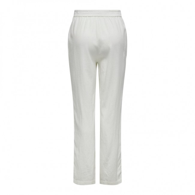 Only ONLCARO HW STR LINEN PANT CC TLR 15311001 cloud dancer