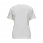 Only ONLSONJA LIFE S/S BOX CS JRS 15337700 cloud dancer