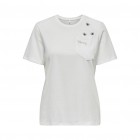 Only ONLSONJA LIFE S/S BOX CS JRS 15337700 cloud dancer