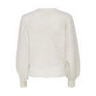 Only ONLELSA L/S PULLOVER KNT NOOS 15210667 pumice stone w white melange