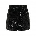 Only ONLCONFIDENCE SEQUINS SHORTS JRS 15310180 black black sequine