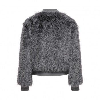 Only ONLMANNY FAUX FUR BOMBER CC OTW 15322405 thunderstorm