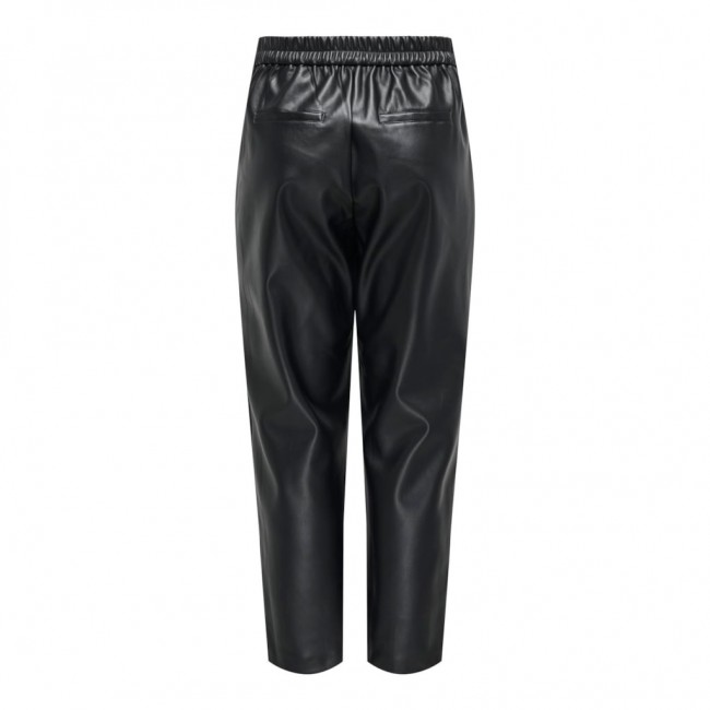 Only ONLMYNTE FAUX LEATHER PANTS OTW 15326577 black