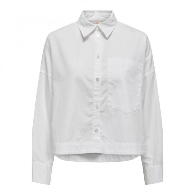 Only ONLCARRIE LS SHIRT WVN 15328755 bright white