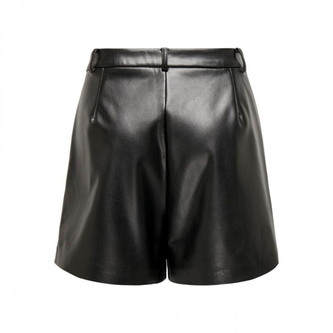 Only ONLPENNY FAUX LEATHER SHORTS OTW 15329936 black