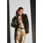 Only ONLJUICY-VIV HW W METAL COATED PANT PNT 15331673 gold colour