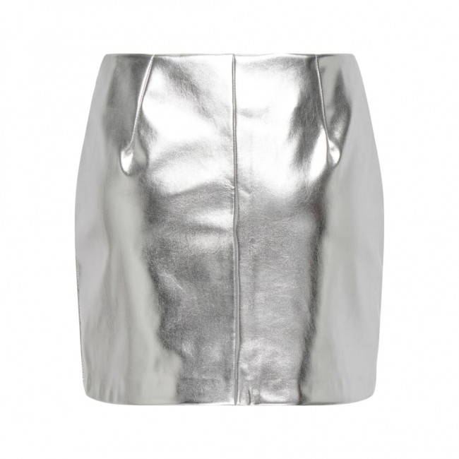 Only ONLEILISH MW METALLIC SKIRT PNT 15331703 silver colour