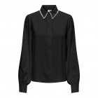 Only ONLVINEA LIFE LS JEWELLERY SHIRT WVN 15331800 black