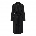 Only ONLBELINA BELTED HANDMADE WOOL COAT OTW 15338295 black