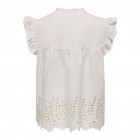 Only PGMAI S/L EMB TOP WVN 15341759 cloud dancer