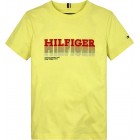 Tommy hilfiger FADE HILFIGER TEE S/S KB0KB08812 ZIN.001 Tommy hilfiger FADE HILFIGER TEE S/S KB0KB08812 ZIN.001