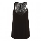Vero moda VMANA S/L LACE TOP GA NOOS 10233213 black Vero moda VMANA S/L LACE TOP GA NOOS 10233213 black