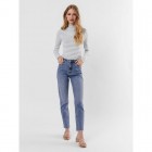 Vero moda VMBRENDA HR STRAIGHT A CUT GU384 GA NOOS 10247009 light blue