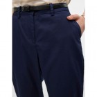 Vero moda VMFLASHINO MR REGULAR CHINO PANTS 10283542 navy blazer