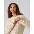 Vero moda VMARLET LS O-NECK SHORT PULLOVER BOO 10300146 birch