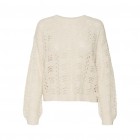 Vero moda VMARLET LS O-NECK SHORT PULLOVER BOO 10300146 birch